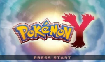 Pokemon Y (Taiwan) (En,Ja,Fr,De,Es,It,Ko) screen shot title